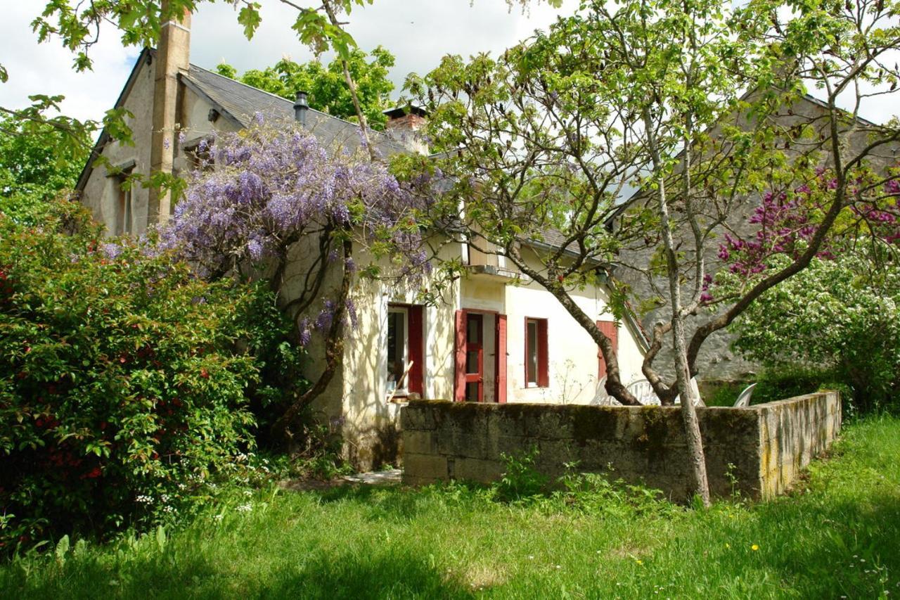 Lovely Rural And Quiet Farmhouse With Natural Swimming Lake Parsac Exterior foto